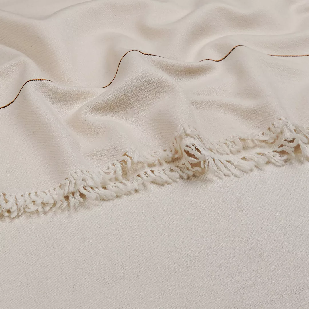 Cream Royale CashWool Shawl