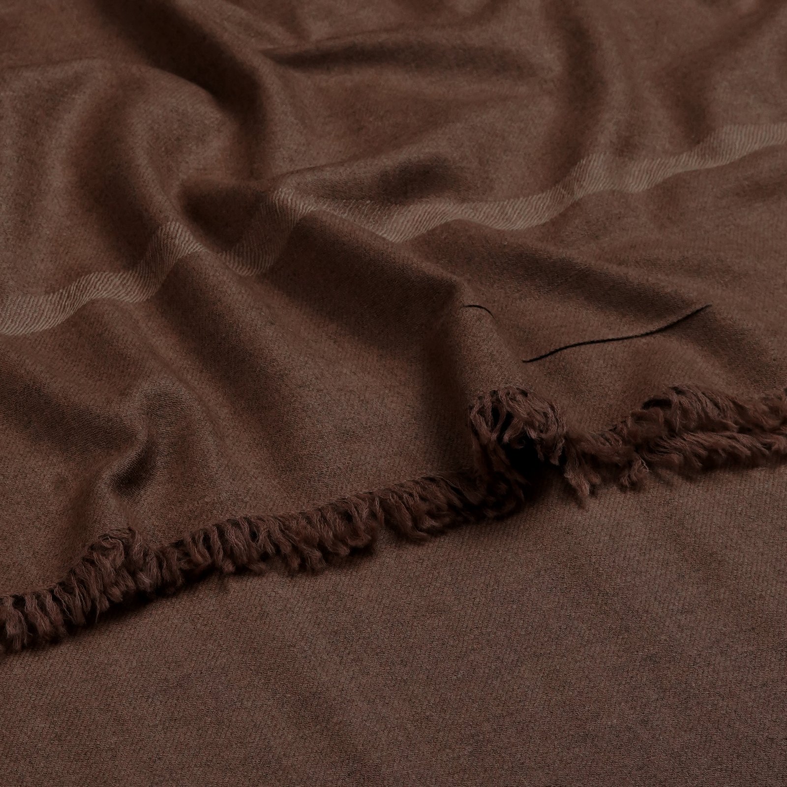 Woolpassion Classic Cashmere Border Line Shawl